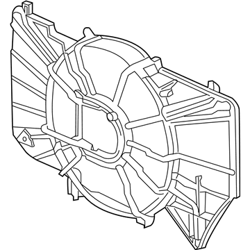 Honda 19015-5K0-A01 Shroud