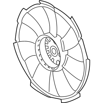 Honda 19020-5K0-A01 Fan, Cooling