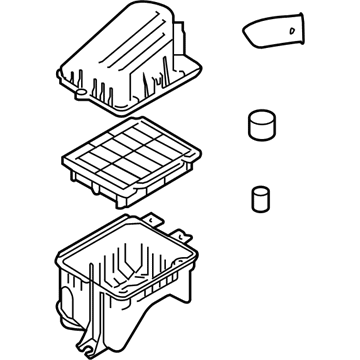 GM 96859246 Air Cleaner Assembly