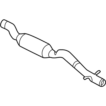 Mopar 52103537AE Catalytic Converter & Pipe