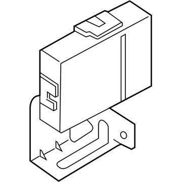 Hyundai 95770-4R000 Back & Blind Unit Assembly