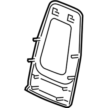 GM 20926205 Seat Back Panel