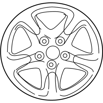 Toyota 42611-42131 Wheel, Alloy