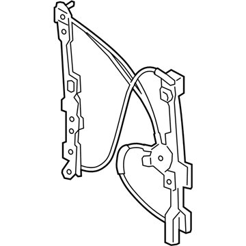 Ford JL1Z-7823209-A Window Regulator