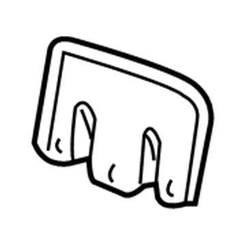 Ford 1L2Z-17A385-AAA License Bracket