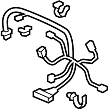Acura 80650-TA0-A20 Sub-Cord, Air Conditioner