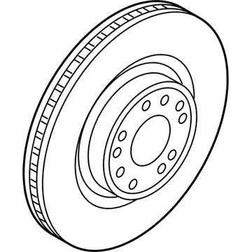 Hyundai 51712-3N800 Disc-Front Wheel Brake