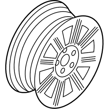 Ford 8A1Z-1007-C Wheel, Alloy