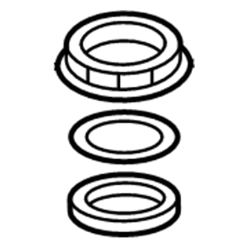 Acura 17046-STX-A00 Nut & Gasket Set, Fuel Lock