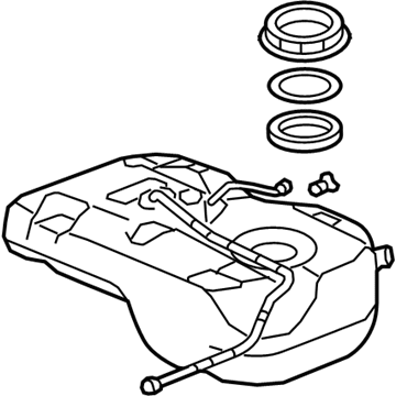 Honda 17044-SZA-A12 Tank Set, Fuel