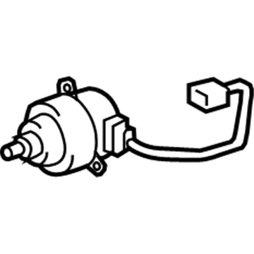 Lexus 16363-31040 Motor, Cooling Fan