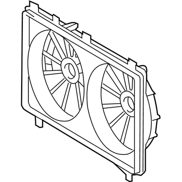 Lexus 16711-31331 Shroud, Fan