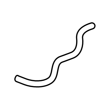 Honda 1J407-5WJ-A00 Hose, Radiator In