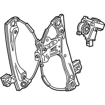 GM 25994200 Window Regulator