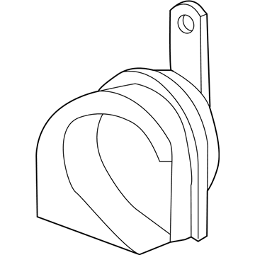 Acura 38100-STK-A02 Horn Assembly (Low)