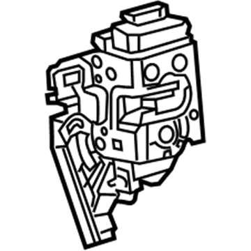 Mopar 68175250AA Door Latch Assembly Front
