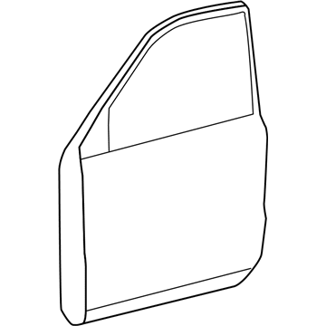 Lexus 67001-60840 Panel Sub-Assembly, Front Door Inside