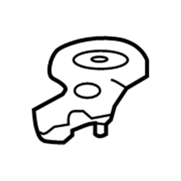 Acura 50266-TA0-A00 Stay, Left Front Sub-Frame Mounting (Front )