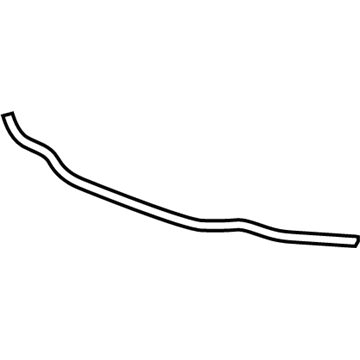 Honda 74143-TK6-A00 Rubber, RR. Hood Seal