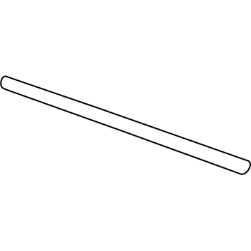 Mopar 4880069AF WEATHERSTRIP-Front Door Belt