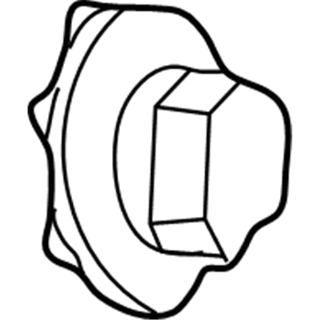 GM 15661028 Wheel Cap