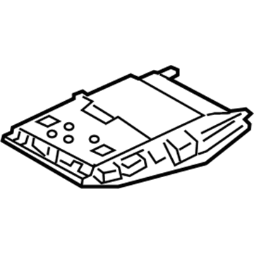 Lexus 81208-50140-E0 Lamp Sub-Assembly, Map