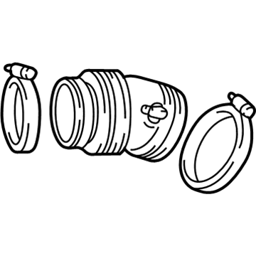 Ford 4F1Z-9B659-BA Outlet Tube