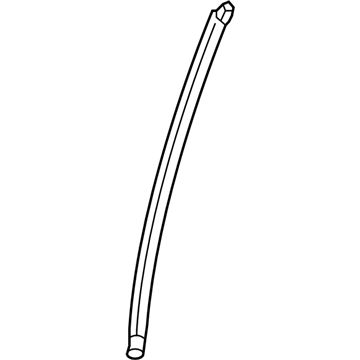 Honda 72771-TLA-A01 Sash, L. RR.RR. Door (Lower)
