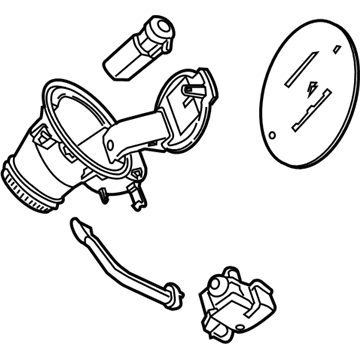 GM 84230612 Filler Pocket