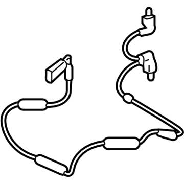 BMW 37-10-6-869-527 ADAPTER CABLE VDC REAR LEFT