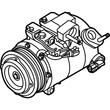 Ford FB5Z-19703-B Compressor Assembly