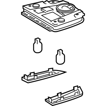 Toyota 81260-47130-B0 Map Lamp Assembly