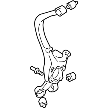 Hyundai 52710-38600 Carrier Assembly-Rear Axle, LH