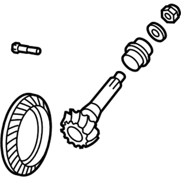 Mopar 5086717AB Gear Pkg-Ring And PINION