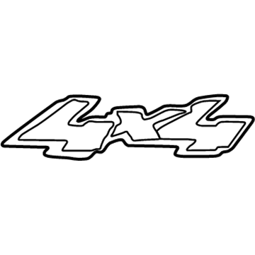 Ford 2L3Z-8425622-CAD Decal