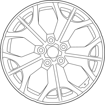 Kia 52910Q5300 Wheel Assembly-Aluminium