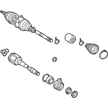 Toyota 43420-44041 Axle Assembly