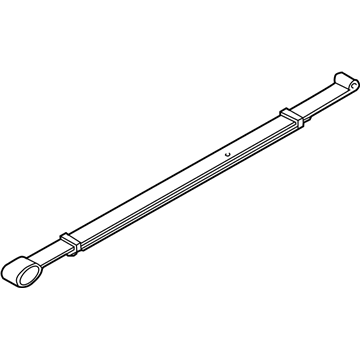 Mopar 5006104AB Rear Leaf Spring