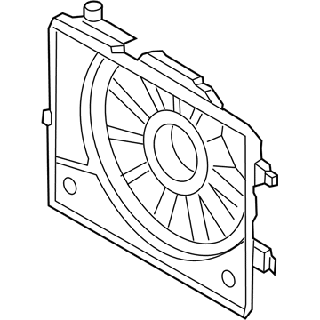 Hyundai 25350-1W050 SHROUD-Radiator