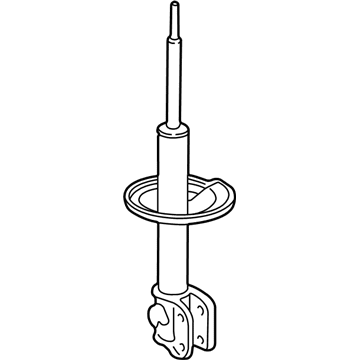 Honda 51606-S0X-A05 Shock Absorber Unit, Left Front