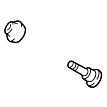 Honda 51220-S0X-A01 Ball Joint, Front