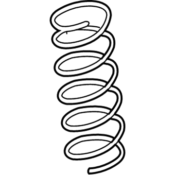 Lexus 48131-60K20 Spring, Coil, Front