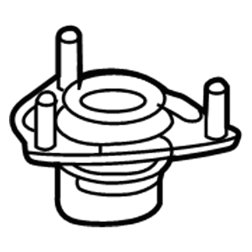 Honda 51670-TZ5-A04 Rubber, FR. Shock Absorber Mounting