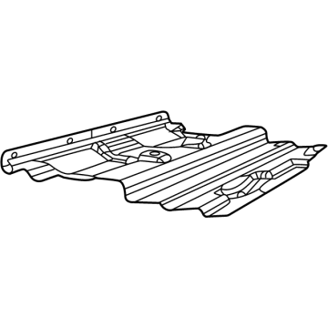 Mopar 55057218AD Seal-Radiator Lower