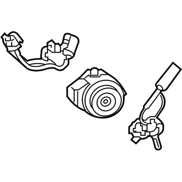 Hyundai 81905-D3150 Lock Key & Cylinder Set