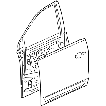 GM 20792548 Door Shell