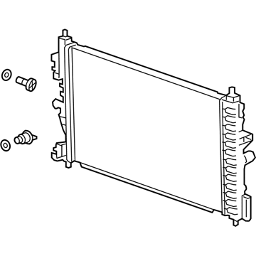 GM 13310787 Radiator
