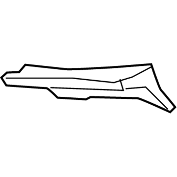 GM 22987047 Gutter