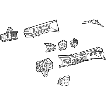 Toyota 57027-06906 Front Rail