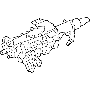 Lexus 45250-33D50 Column Assy, Steering